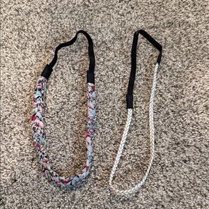 Floral and Braided Headband Set